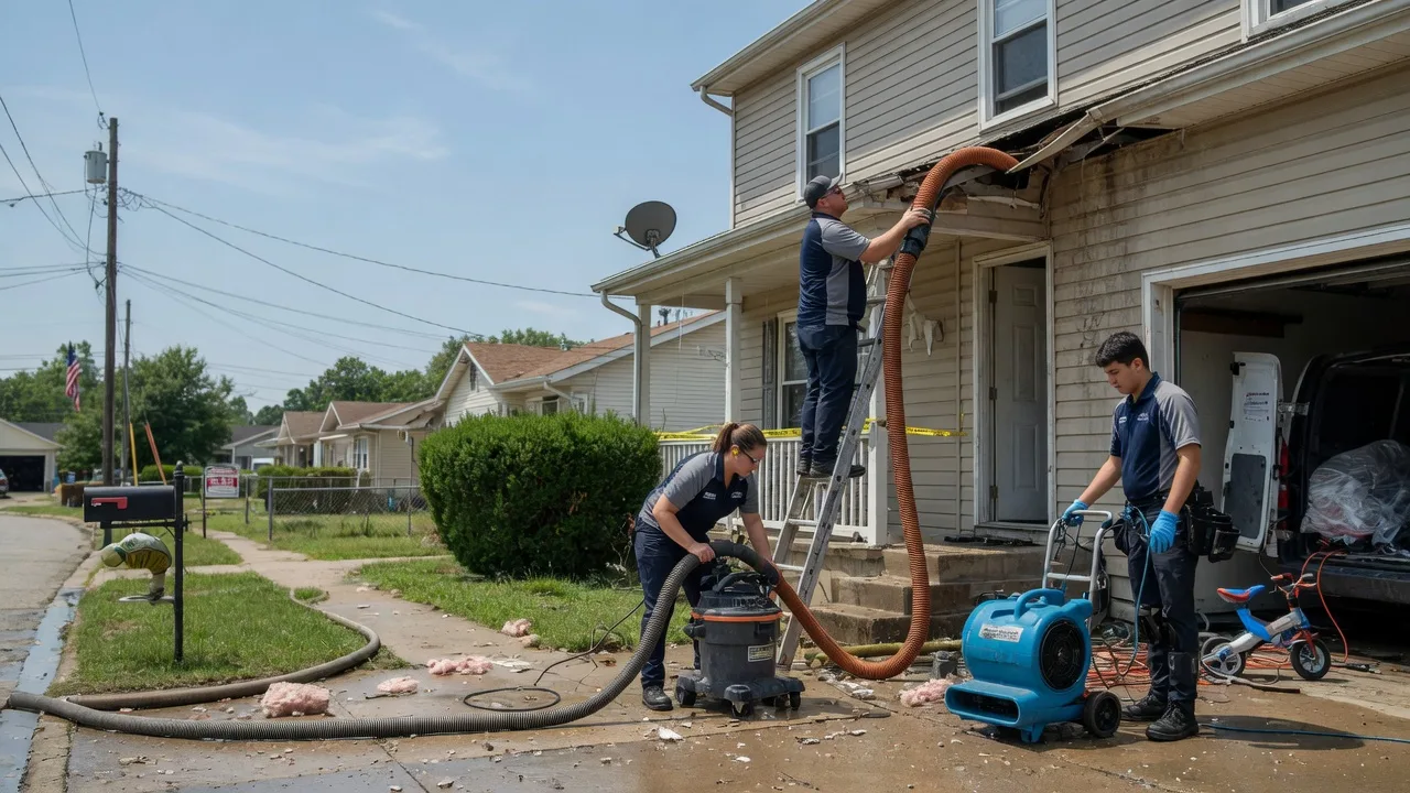 Water Damage Restoration in Lewisville, TX near me